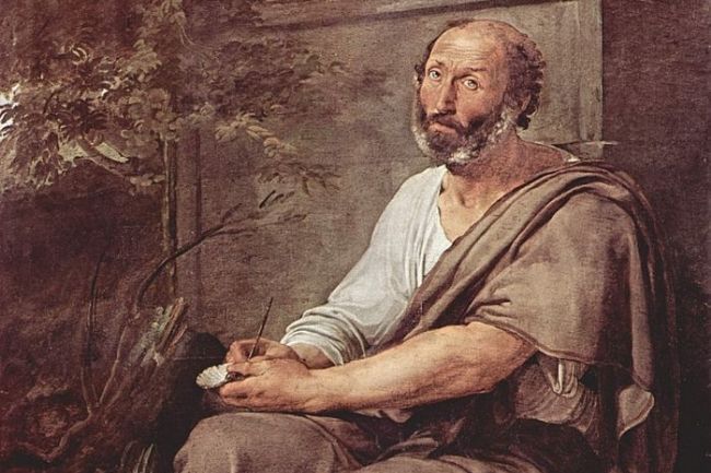 Aristoteles Francesco Hayez Aristóteles