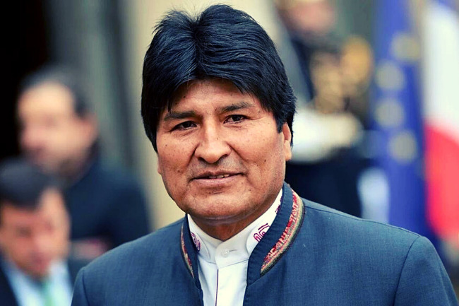 O ex presidente boliviano Evo Morales Foto Bertand LangloisAFP Historiografia