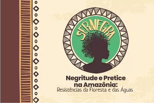 Detalhe de cartaza do X Ser Negra Semana de Reflexoes sobre Negritude Genero e Raca dos Institutos Federais