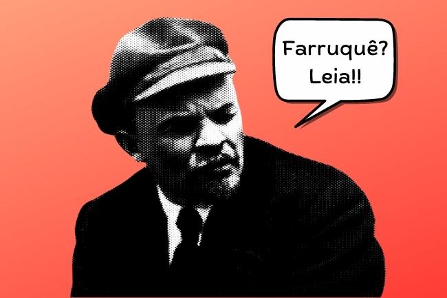Vladimir Lenin Imagem Esquerda Online