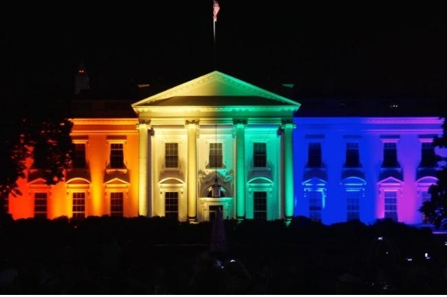 Casa Branca Washington DCEUA. Ilustracao de The Gay Takeover of American Conservatism Cronicles 2022