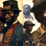 Memória e Historiografia 40 imagine ex escravizado que vai para guerra Inteligência Artificial