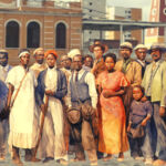 “Pós-abolição e as relações raciais por um fio”: resenhando livros recentes sobre a matéria 28 Personagens do pos abolicao1 IF IA Midjourney 2023 Inteligência Artificial