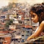 Life of a pretty girl in the favela Watercolor Imagem IFIAMidjourney jun. 20233 Desigualdades sociais