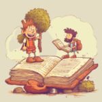 Livro didático: definições 13 Livro didatico Imagem IF IA Midjourney jun 2023 Inteligência Artificial